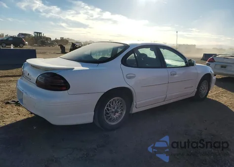 1999 Pontiac Grand Prix Gt from USA, damaged, VIN 1G2WP52K4XF303005
